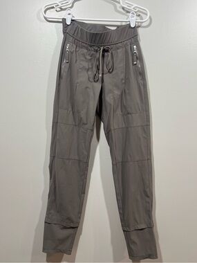 Raffaello Rossi Women’s Grey Taupe Candy Pants XS